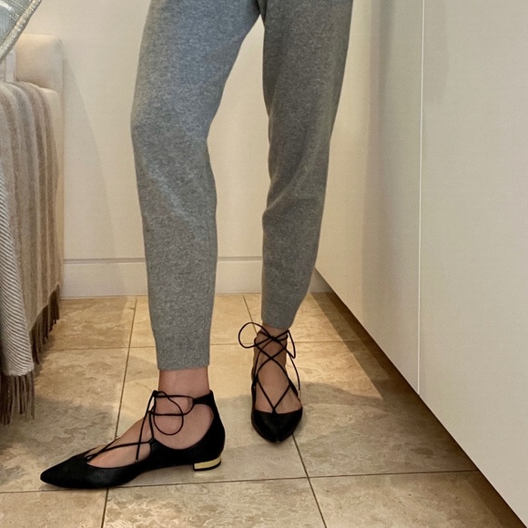 Aquazzura Ballet Flats - lace up - Picture 3 of 16